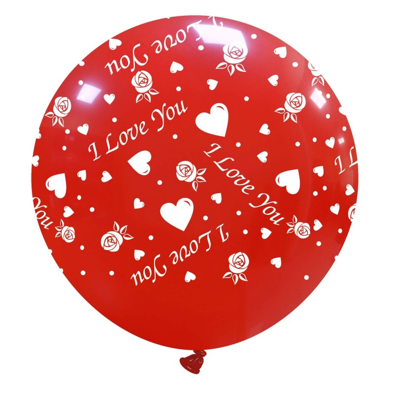 CATTEX 32" Rundballon | I Love You - nastila balloons